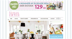 Desktop Screenshot of alskadehem.se